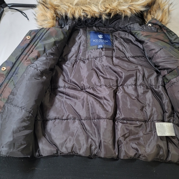 ROCAWEAR WOMENS CAMO HOODED PARKA SZ M - Picture 7 of 16